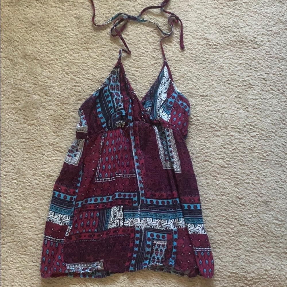 Full Tilt Halter Top